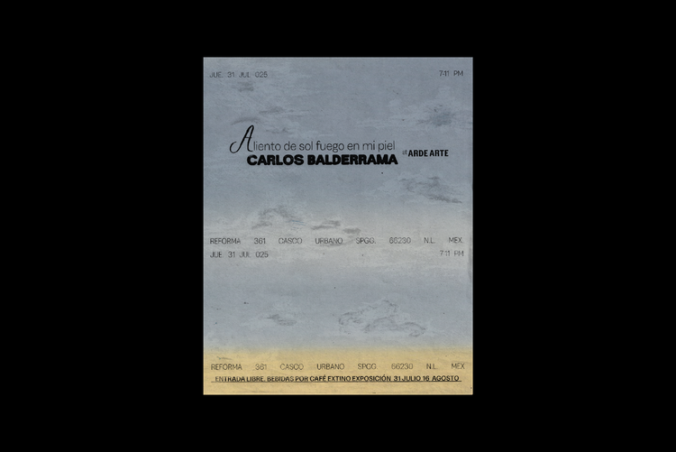 Carlos Balderrama at ARDE ARTE