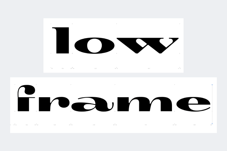 low frame