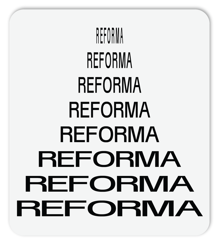 REFORMA PERCENTAGE