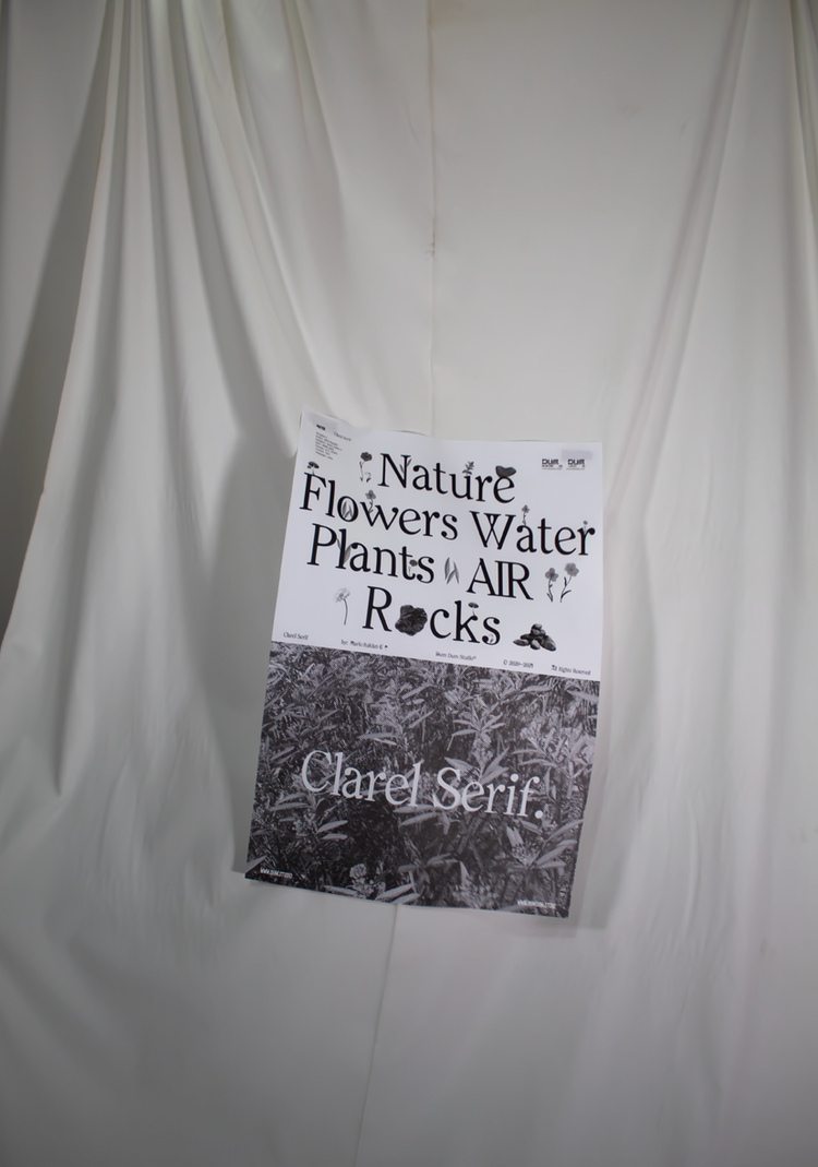 CLAREL SERIF POSTER