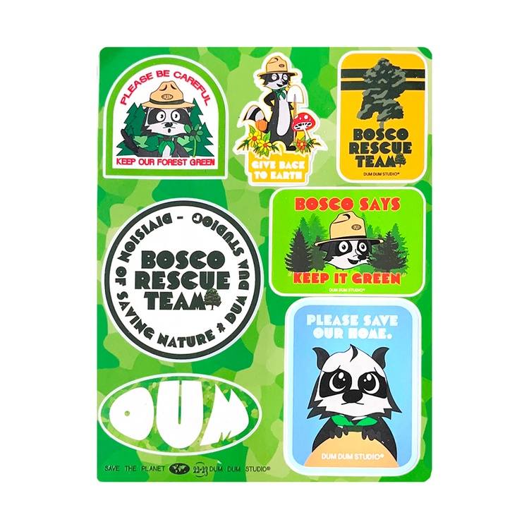 SAVE THE PLANET STICKERS