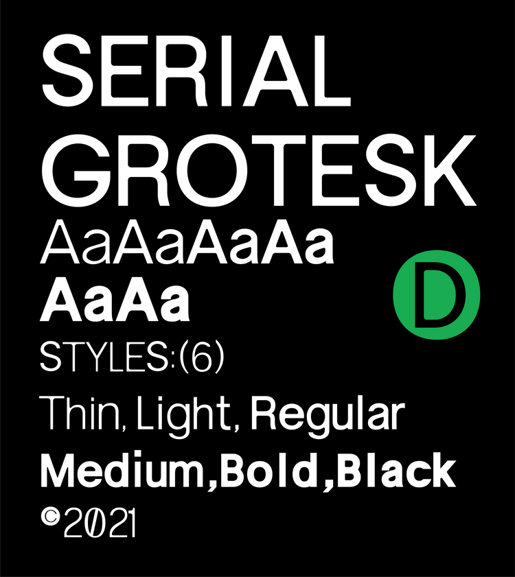 SERIAL GROTESK