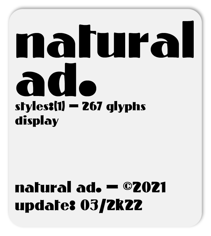 NATURAL AD