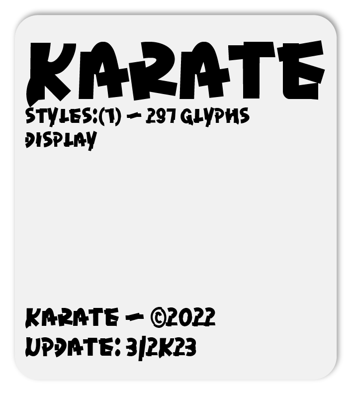 KARATE