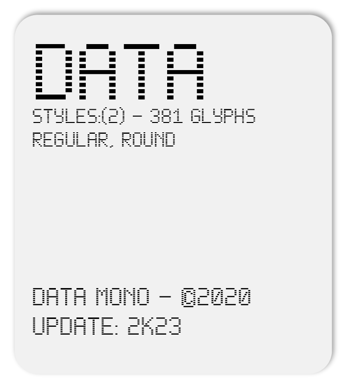 DATA MONO