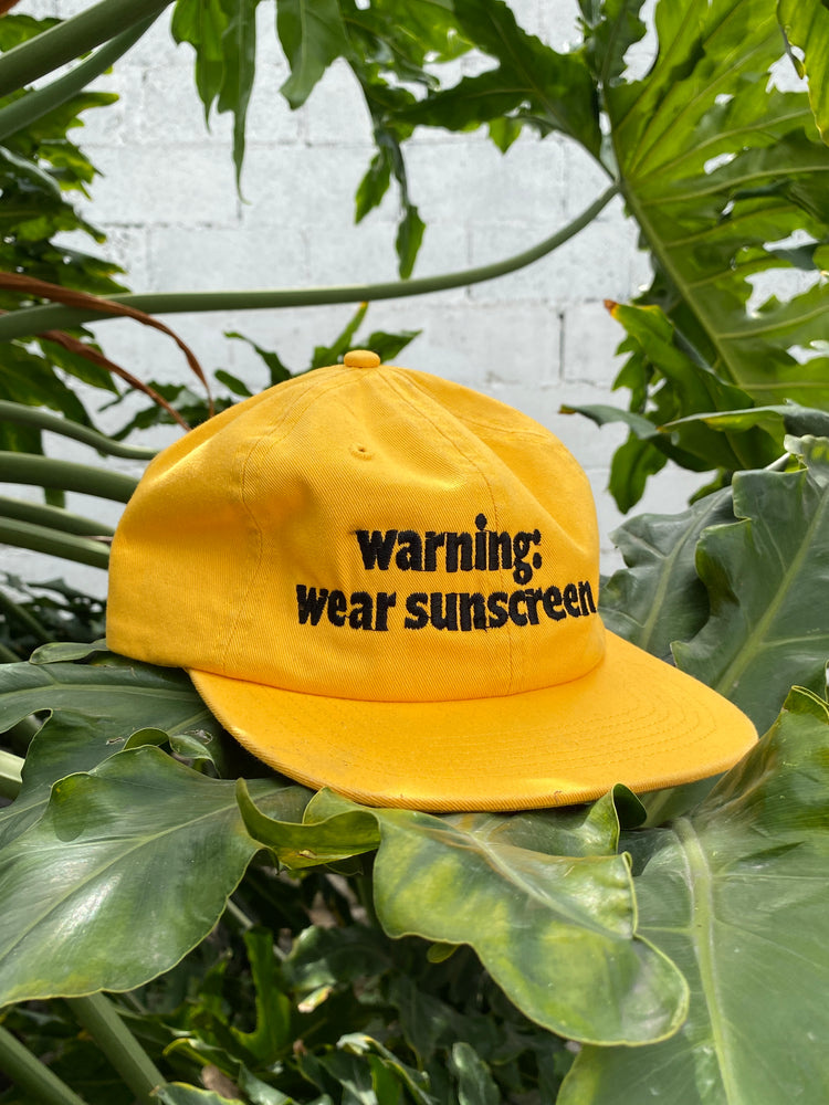 WEAR SUNSCREEN CAP