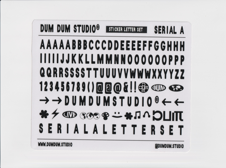 DDS TYPES STICKERS